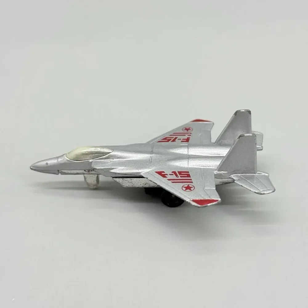 Lot of 3 Small Diecast Military Planes Fighter Jets Mixed Brands F-4 F-15 JS 289